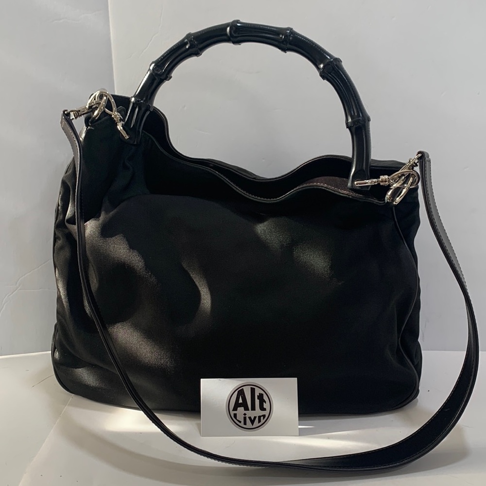Collectors Like NEW Gucci Bamboo Large Crosbody